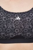 Спортивний бюстгальтер adidas Performance Aeroreact колір чорний візерунок (3323571) Спортивний бюстгальтер adidas Performance Aeroreact колір чорний візерунок (3323571)