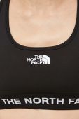 Спортивний бюстгальтер The North Face Tech колір чорний Спортивний бюстгальтер The North Face Tech колір чорний