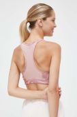 Спортивний бюстгальтер Puma 4Keeps колір рожевий візерунок Спортивний бюстгальтер Puma 4Keeps колір рожевий візерунок