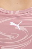 Спортивний бюстгальтер Puma 4Keeps колір рожевий візерунок Спортивний бюстгальтер Puma 4Keeps колір рожевий візерунок