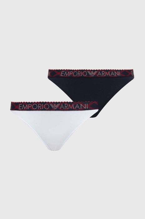 Труси Emporio Armani Underwear 2-pack колір барвистий (3606790) Труси Emporio Armani Underwear 2-pack колір барвистий (3606790)