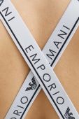 Бюстгальтер і бразиліани Emporio Armani Underwear колір чорний Бюстгальтер і бразиліани Emporio Armani Underwear колір чорний