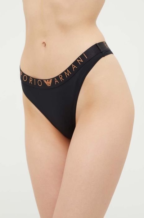 Стринги Emporio Armani Underwear 2-pack колір чорний (3353802) Стринги Emporio Armani Underwear 2-pack колір чорний (3353802)