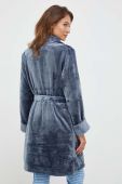 Халат United Colors of Benetton колір блакитний Халат United Colors of Benetton колір блакитний