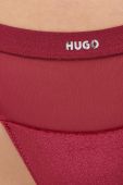 Стринги HUGO колір бордовий Стринги HUGO колір бордовий