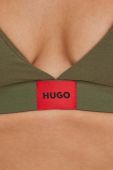 Бюстгальтер HUGO колір зелений однотонний (3570676)