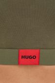 Бюстгальтер HUGO колір зелений однотонний (3570689)