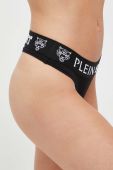 Бюстгальтер та стрінги PLEIN SPORT колір чорний Бюстгальтер та стрінги PLEIN SPORT колір чорний