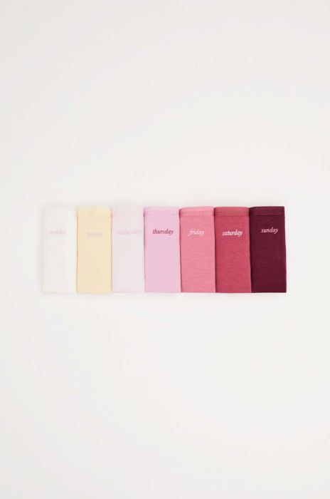 Труси women'secret 7-pack 4936121 колір барвистий Труси women'secret 7-pack 4936121 колір барвистий