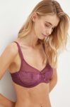 Бюстгальтер Chantelle колір фіолетовий прозорий однотонний Бюстгальтер Chantelle колір фіолетовий прозорий однотонний