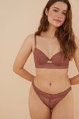 Бюстгальтер women'secret AUTUMN HELANKAS колір рожевий мереживо однотонний 5666373.385.387