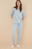 Піжама women'secret COZY CLOUDS жіноча  3136005 колір блакитний