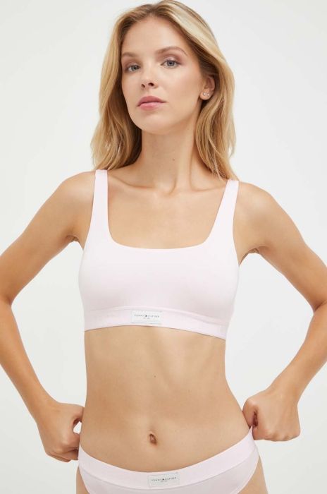 Бюстгальтер Tommy Hilfiger колір рожевий однотонний (3532558) Бюстгальтер Tommy Hilfiger колір рожевий однотонний (3532558)