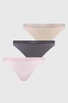 Стринги Tommy Hilfiger 3-pack колір бежевий (3577335) Стринги Tommy Hilfiger 3-pack колір бежевий (3577335)