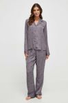Піжама Tommy Hilfiger жіноча колір сірий Піжама Tommy Hilfiger жіноча колір сірий