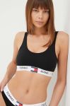Бюстгальтер Tommy Jeans колір чорний однотонний (3485076) Бюстгальтер Tommy Jeans колір чорний однотонний (3485076)