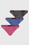 Стринги Tommy Jeans 3-pack колір барвистий (3485149) Стринги Tommy Jeans 3-pack колір барвистий (3485149)