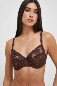 Бюстгальтер Chantelle колір коричневий мереживо візерунок (3686229)