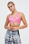 Спортивний бюстгальтер Mizuno Alpha Graphic колір рожевий візерунок (3576587) Спортивний бюстгальтер Mizuno Alpha Graphic колір рожевий візерунок (3576587)