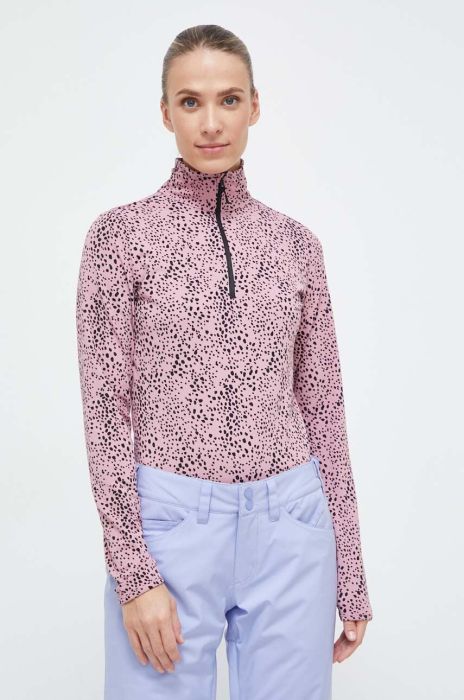 Функціональна кофта Protest Prtgrenada колір рожевий Функціональна кофта Protest Prtgrenada колір рожевий