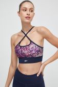 Спортивний бюстгальтер Reebok Modern Safari колір синій візерунок Спортивний бюстгальтер Reebok Modern Safari колір синій візерунок