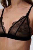 Бюстгальтер Undress Code 583 Gentle Bra Black колір чорний прозорий візерунок