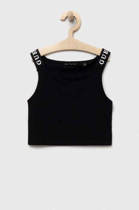 Дитячий топ Guess колір чорний (3296425) Дитячий топ Guess колір чорний (3296425)