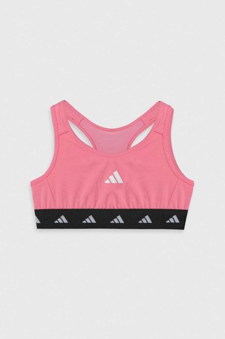 Дитячий спортивний бюстгальтер adidas колір рожевий (3514722) Дитячий спортивний бюстгальтер adidas колір рожевий (3514722)
