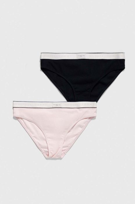 Дитячі труси Tommy Hilfiger 2-pack колір рожевий Дитячі труси Tommy Hilfiger 2-pack колір рожевий