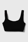 Дитячий бюстгальтер United Colors of Benetton 2-pack колір чорний Дитячий бюстгальтер United Colors of Benetton 2-pack колір чорний