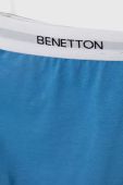 Дитяча бавовняна піжама United Colors of Benetton з принтом колір блакитний (3545654) Дитяча бавовняна піжама United Colors of Benetton з принтом колір блакитний (3545654)