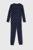 Дитяча бавовняна піжама Polo Ralph Lauren колір синій візерунок (3584961) Дитяча бавовняна піжама Polo Ralph Lauren колір синій візерунок (3584961)