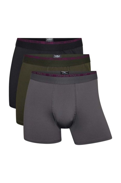 Боксери CR7 Cristiano Ronaldo 3-pack чоловічі колір барвистий (3688233) Боксери CR7 Cristiano Ronaldo 3-pack чоловічі колір барвистий (3688233)