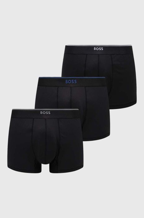 Боксери BOSS 3-pack чоловічі колір чорний (3353829) Боксери BOSS 3-pack чоловічі колір чорний (3353829)