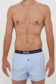 Бавовняні боксери BOSS 3-pack колір блакитний (3393712) Бавовняні боксери BOSS 3-pack колір блакитний (3393712)