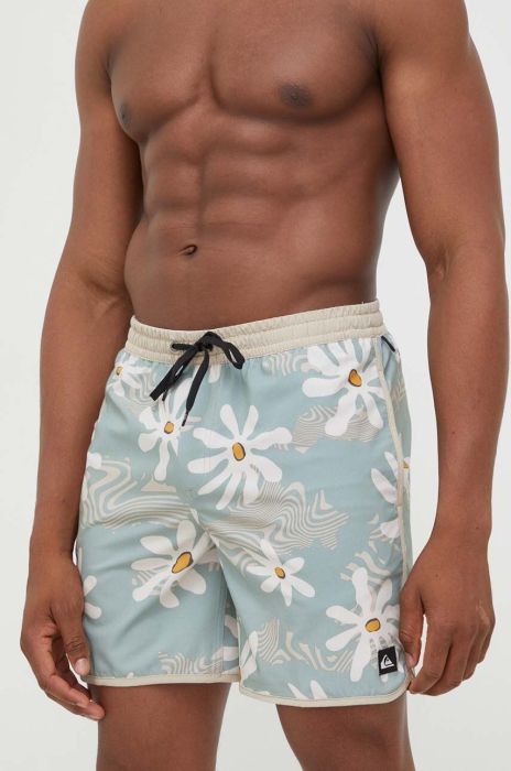 Купальні шорти Quiksilver колір зелений (3499860) Купальні шорти Quiksilver колір зелений (3499860)