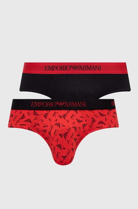 Сліпи Emporio Armani Underwear 3-pack чоловічі колір барвистий (3600984) Сліпи Emporio Armani Underwear 3-pack чоловічі колір барвистий (3600984)