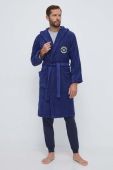 Халат Emporio Armani Underwear колір синій Халат Emporio Armani Underwear колір синій