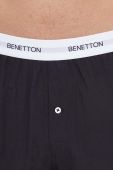 Бавовняні боксери United Colors of Benetton колір чорний