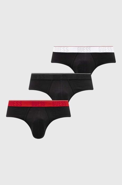 Сліпи Guess 3-pack чоловічі колір чорний (3640811) Сліпи Guess 3-pack чоловічі колір чорний (3640811)