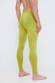 Функціональні легінси Icebreaker 125 ZoneKnit колір зелений Функціональні легінси Icebreaker 125 ZoneKnit колір зелений
