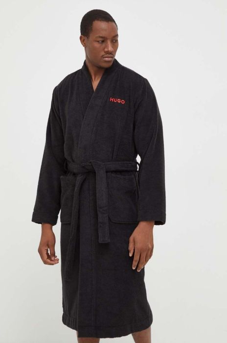 Халат HUGO колір чорний (3509974) Халат HUGO колір чорний (3509974)