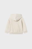 Кофта для немовлят Mayoral колір бежевий з капюшоном з принтом (3413365) Кофта для немовлят Mayoral колір бежевий з капюшоном з принтом (3413365)