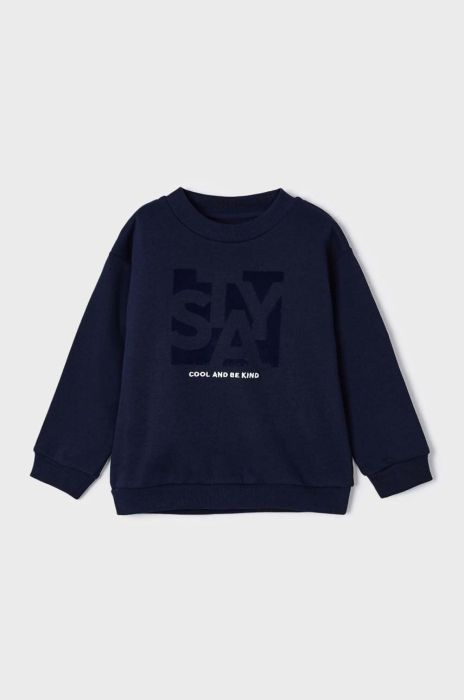 Дитяча кофта Mayoral колір синій з принтом (3413399) Дитяча кофта Mayoral колір синій з принтом (3413399)