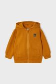 Дитяча кофта Mayoral колір помаранчевий з капюшоном однотонна (3418452) Дитяча кофта Mayoral колір помаранчевий з капюшоном однотонна (3418452)