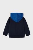 Дитяча кофта Mayoral колір синій з капюшоном з аплікацією (3423589) Дитяча кофта Mayoral колір синій з капюшоном з аплікацією (3423589)