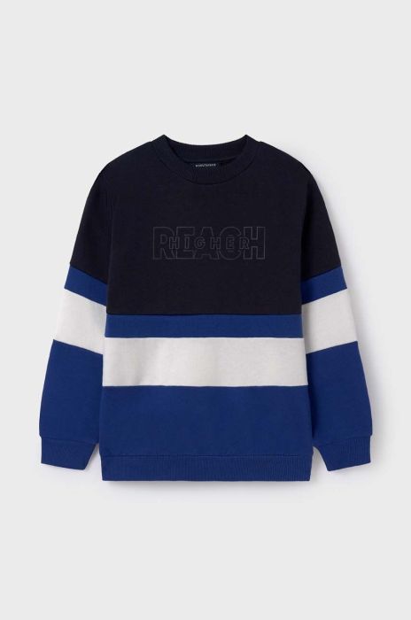 Дитяча кофта Mayoral візерунок колір блакитний (3413605) Дитяча кофта Mayoral візерунок колір блакитний (3413605)