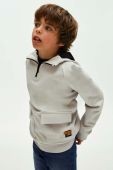 Дитяча кофта Mayoral колір бежевий з капюшоном однотонна (3465762) Дитяча кофта Mayoral колір бежевий з капюшоном однотонна (3465762)