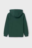 Дитяча кофта Mayoral колір зелений з капюшоном однотонна (3465769) Дитяча кофта Mayoral колір зелений з капюшоном однотонна (3465769)
