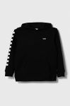 Дитяча кофта Vans COMFYCUSH PO VN0008X8BLK1 колір чорний з капюшоном з принтом